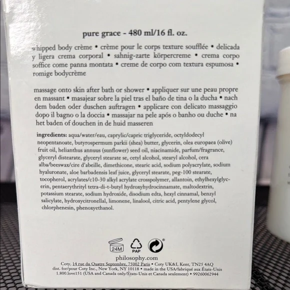 Philosophy Pure Grace Whipped Body Crème - Picture 4 of 4